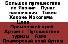 Большое путешествие по Японии › Пункт назначения ­ Токио-Хаконе-Йокогама › Цена ­ 50 830 - Приморский край, Артем г. Путешествия, туризм » Азия   . Приморский край,Артем г.